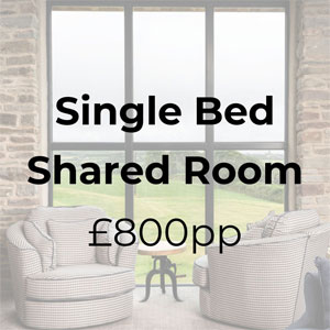 Wales endometriosis retreat singlebedsharedroom